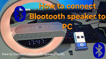 How to Connect a Bluetooth Speaker to PC (Windows 10/11) | USB Bluetooth Adapter Setup Guide 2025
