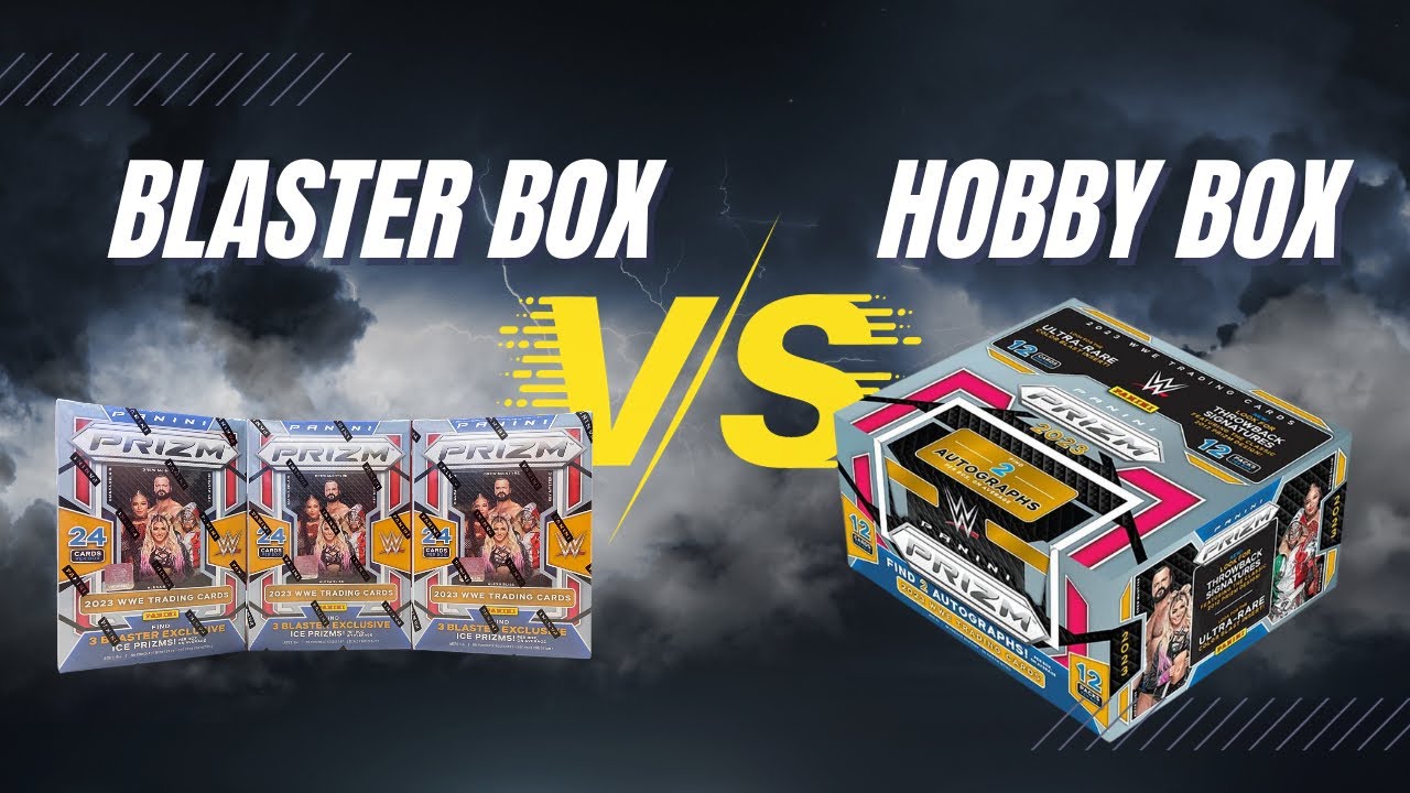 🥊 Box Battle 🥊 Blaster Box 💥 vs Hobby Box 📦- WWE Panini Prizm