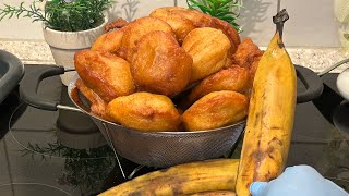 The Perfect  Delicious Healthy  Plantain puff puff / yellow Plantain puff puff  Recipe : Best Puff !