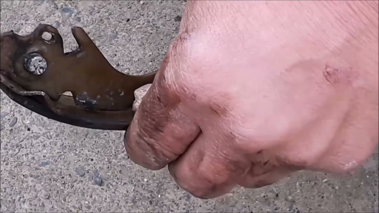 ekワゴンのブレーキシュー交換!!