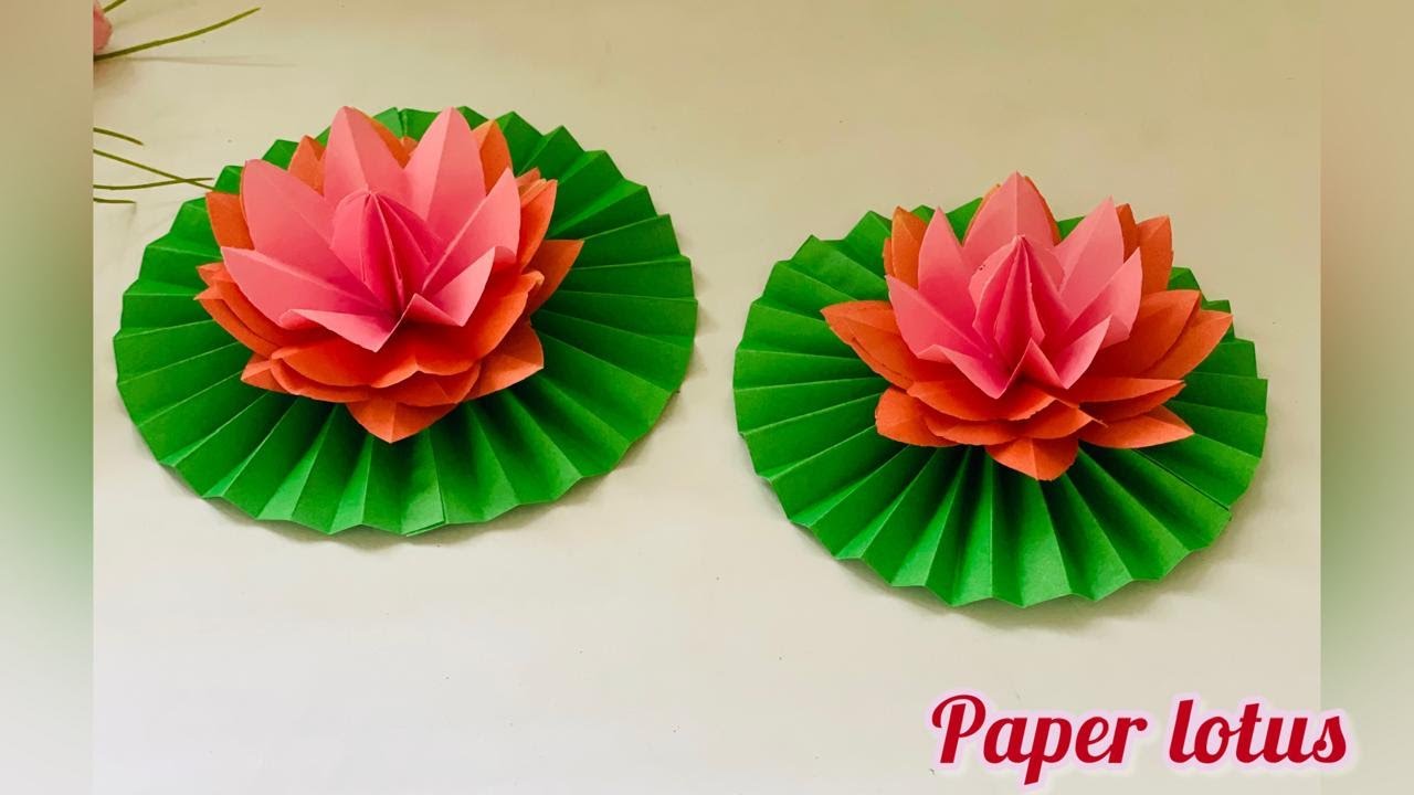 paper lotus | paper  craft