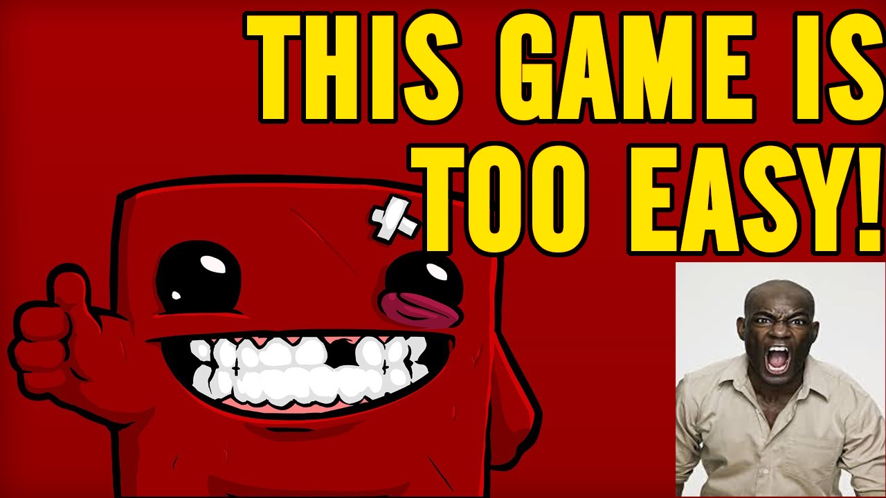 Being a Gawd on Super Meat Boy - Funny Moments!