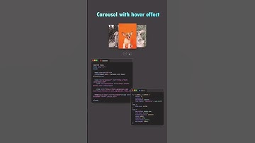 🎠 Transforming Carousels with Hover Effects Using HTML, CSS & JS! 🚀||#shorts #shortstech #2025 #ai