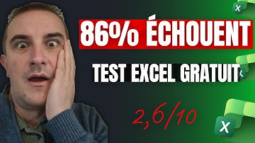 86 % échouent à ce test Excel basique – Et toi ? | Test Excel interactif gratuit