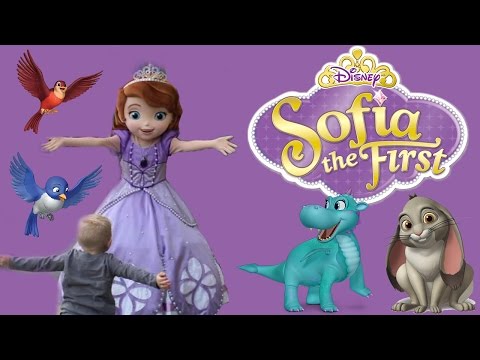 Michael Meets Sofia the First, His FAVORITE Character, For the First Time