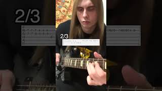 Type O Negative - I Don&#39;t Wanna Be Me (Guitar Solo Cover) *E Standard* (With Tabs)