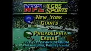 1981 NFC Wildcard - Giants vs. Eagles