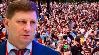 Что Спасет Россию От Революции? Протесты За Фургала Становятся Все Более Массовыми.