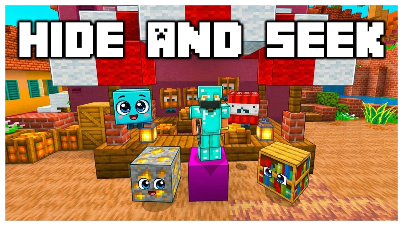 Minecraft Hide and Seek with Friends is Hilarious