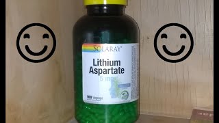 Supplement Reviews #3: Lithium Aspartate and/or Orotate (Mood Support)