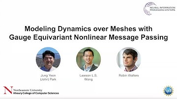 Modeling Dynamics over Meshes with Gauge Equivariant Nonlinear Message Passing