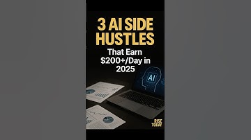 3 Advanced AI Side Hustles Earning $200+/Day in 2025 🤖💰
