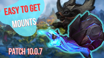 Easy to get 10.0.7 Return to the Forbidden Reach Mounts & How to Get Them | Dragonflight WoW