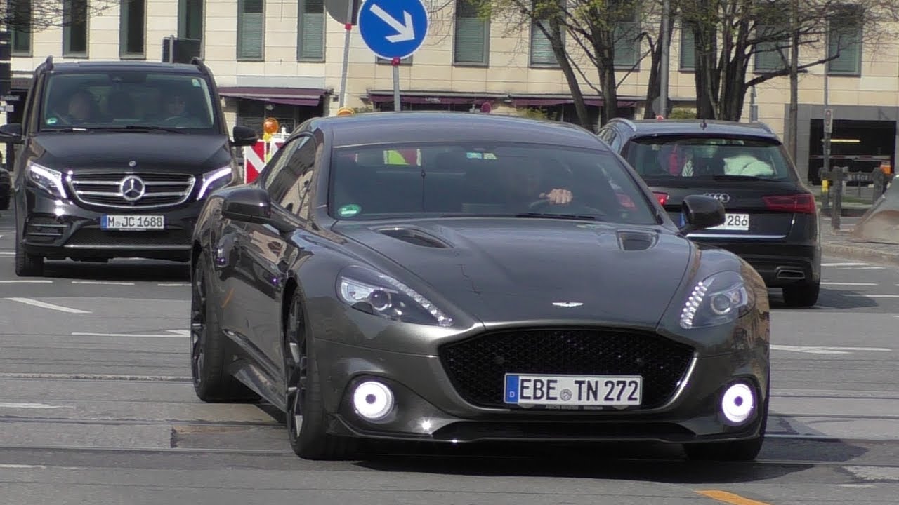 München's Supercars (Pista Piloti, Aston Martin Rapide AMR, R8 GT ...