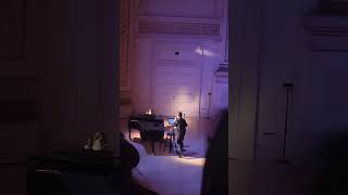 Joe McIntyre and Griffen Carnegie Hall performance 1/14/23