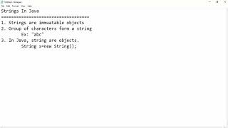 Tutorial-1-Introduction To String