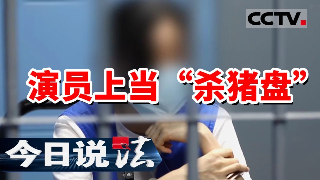《今日说法》演员上当“杀猪盘”深陷其中 只因对方一句话！20240716 | CCTV今日说法官方频道