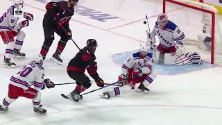 Igor Shesterkin keeps Rangers alive with a big save on Teravainen in game 6 (16 may 2024)