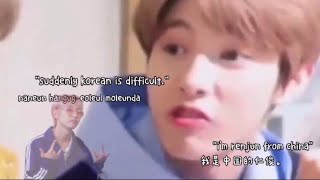 renjun being a korean who speaks very well chinese (ft. chenji)
