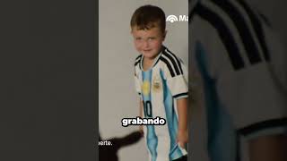 Este chico es el MAYOR FANÁTICO de la selección ARGENTINA