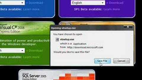 How to get VS2008 Express