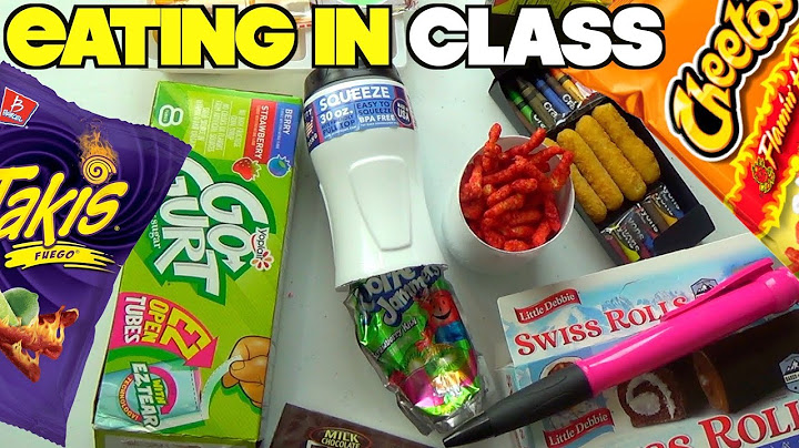 5 Ways To Sneak Candy And Snacks Into Class When You're Hungry- Back To School Hacks For Kids