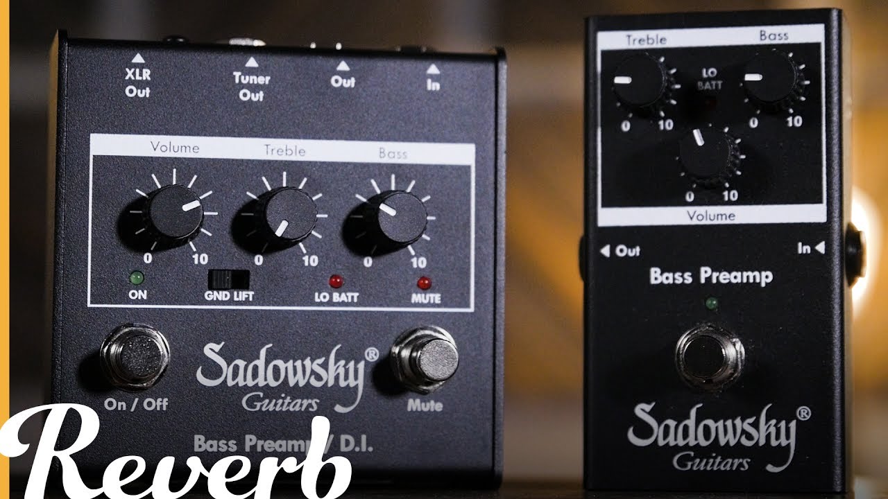 Sadowsky SBP-2 Bass Preamp | Reverb