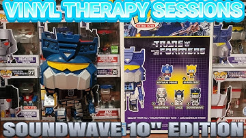 Vinyl Therapy Sessions: Funko Pop! The Transformers Soundwave 10 Inch Gamestop Exclusive