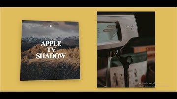 Apple TV shadow using Html Css and Javascript