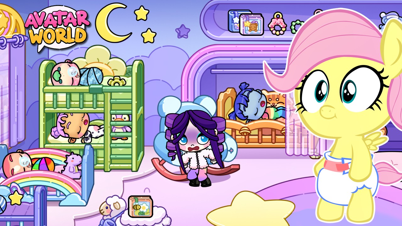 BEBÊS DORMINHOCOS NA CRECHE do AVATAR WORLD 