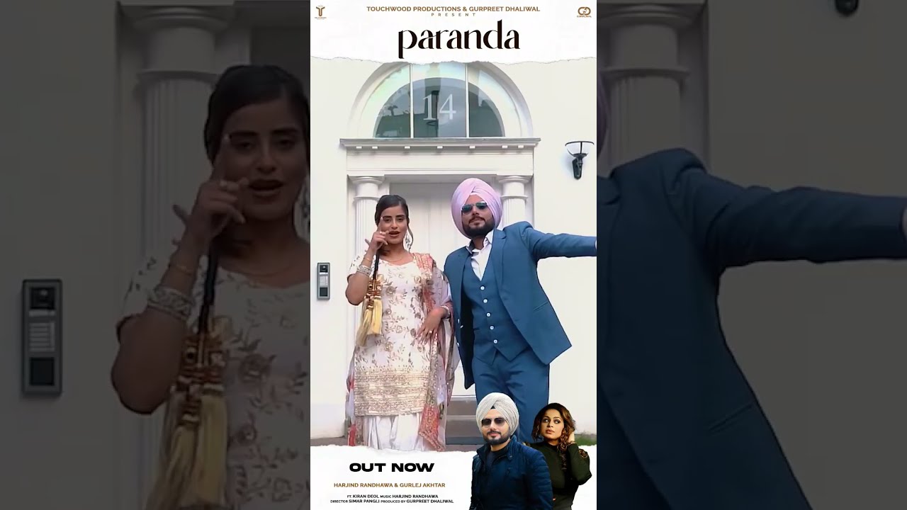 Harjind Randhawa Ft. Gurlej Akhtar | Paranda | New Punjabi Song 2022 | Latest Punjabi Song 2022