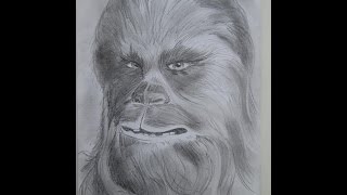 chewbacca wars star draw