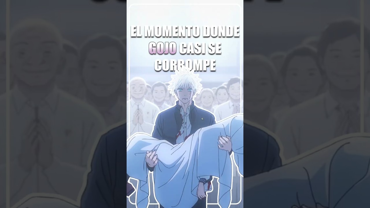 El día que casi cambia la historia de Gojo para siempre | #anime  #jujutsukaisen #gojosatoru #anime
