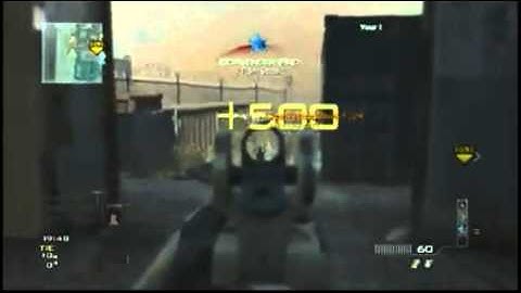 ACR 6.8 TRIPLE KILL MW3 DOME WITH A MAN"S DEATH