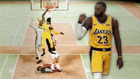 LEBRON JAMES BUILD vs 90 WIN% COMP PLAYERS in NBA 2K20