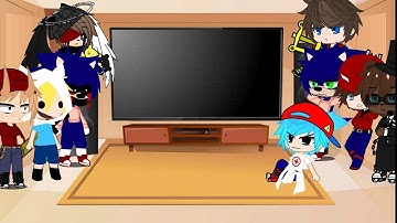 Fandoms react to Accelerant song (f****ked)