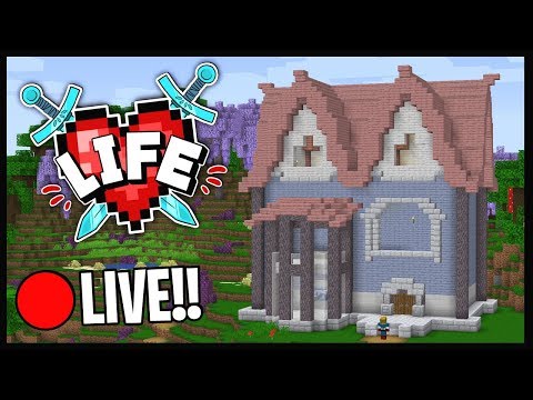 MINECRAFT X LIFE SMP LIVE!! | BUILDING INSIDE MY DREAM HOUSE!! | 5 HEART GANG.. - MINECRAFT X LIFE SMP LIVE!! | BUILDING INSIDE MY DREAM HOUSE!! | 5 HEART GANG..