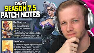The Season 7.5 Patch Notes Are Here for Marvel Rivals!