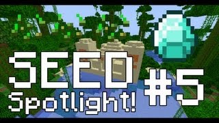 Minecraft 1.7.4 Seed Spotlight: JUNGLE PYRAMID + TRIPLE TEMPLE #5