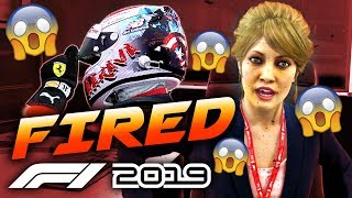 HOW MANY TIMES CAN YOU BE FIRED IN F1 2019 CAREER MODE?! | F1 2019 Game Experiment