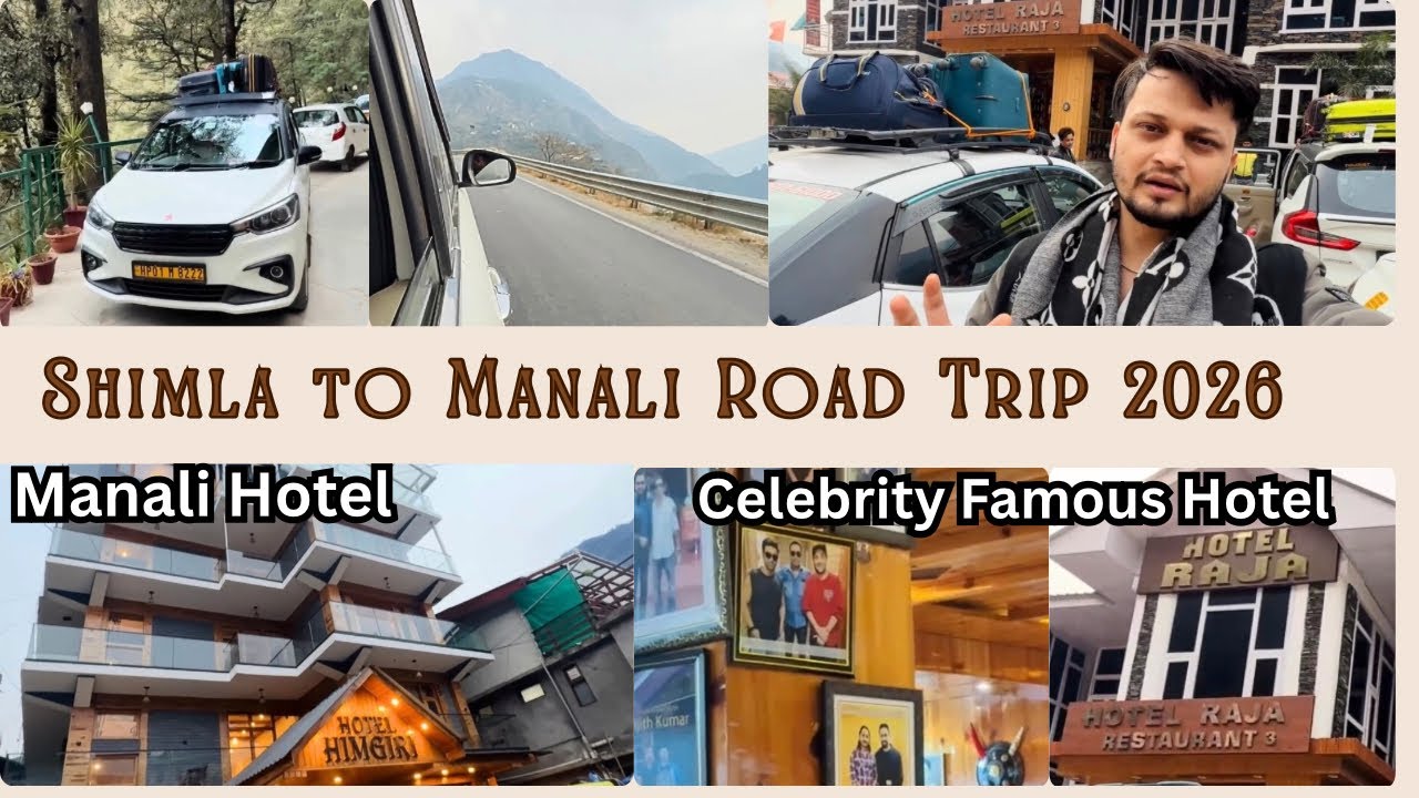 Shimla to Manali Road Trip 2026  | Ultimate Himachal Travel Guide | Himachal Vlog | Jn_Vlog |
