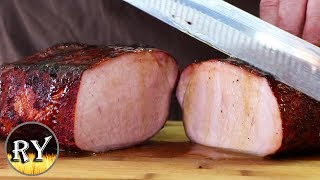 Smoking Pork Loin -- Start To Finish On The Weber Kettle