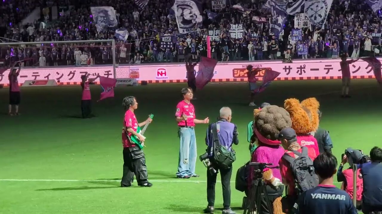 Novelbrightの竹中雄大によるセレッソ大阪アンセム セレッソ大阪対サンフレッチェ広島