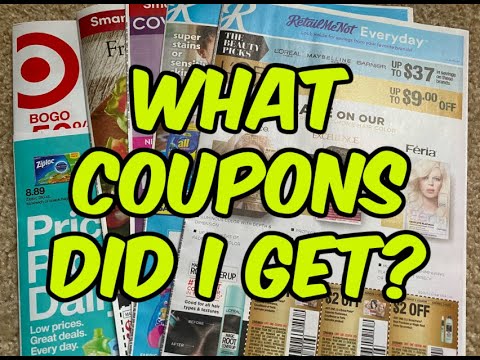 1/3/21 WHAT COUPONS DID I GET? | HIGH-VALUE COUPONS & MORE!