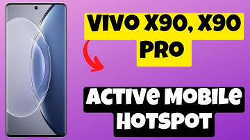 Vivo X90, X90 Pro How to Enable Hotspot || How to use Hotspot || Active Mobile Hotspot