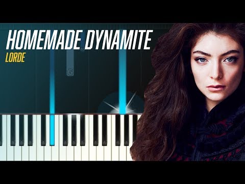 Lorde - "Homemade Dynamite" Piano Tutorial - Chords - How To Play - Cover