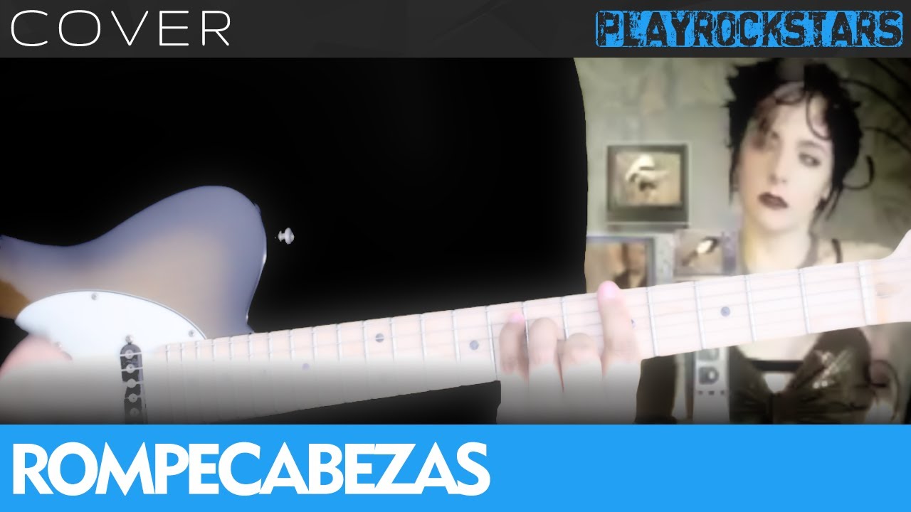 Rompecabezas GUITARRA ⭐️ tutorial cover acordes tablatura letra