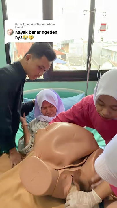 Melahirkan ditonton banyak orang part 2 #melahirkan #shortvideo #fyp