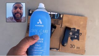 Andis Cool Care Hair Plus Clippers Cleaner 5 in 1 Demo