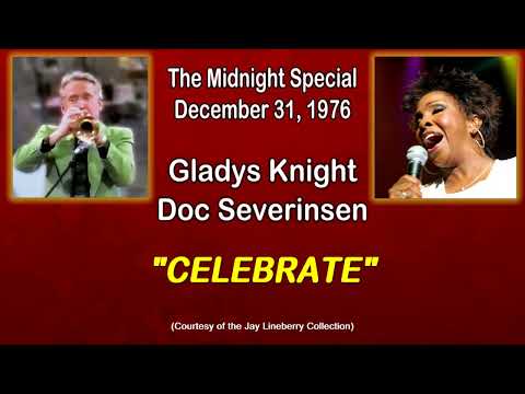 "Celebrate" Doc Severinsen & Gladys Knight & the Pips. Midnight Special Show, Dec. 31, 1976